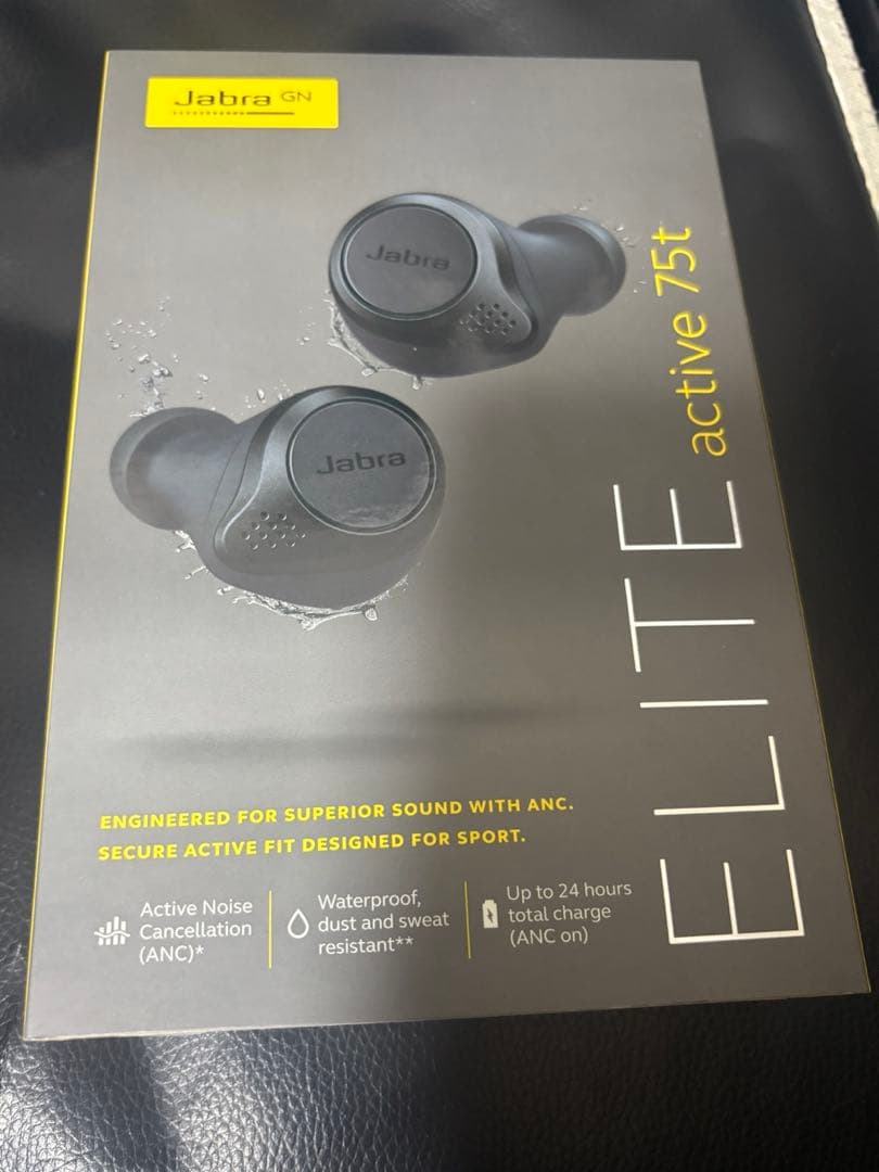 【新品未開封】JABRAワイヤレスイヤホン Elite Active 75t