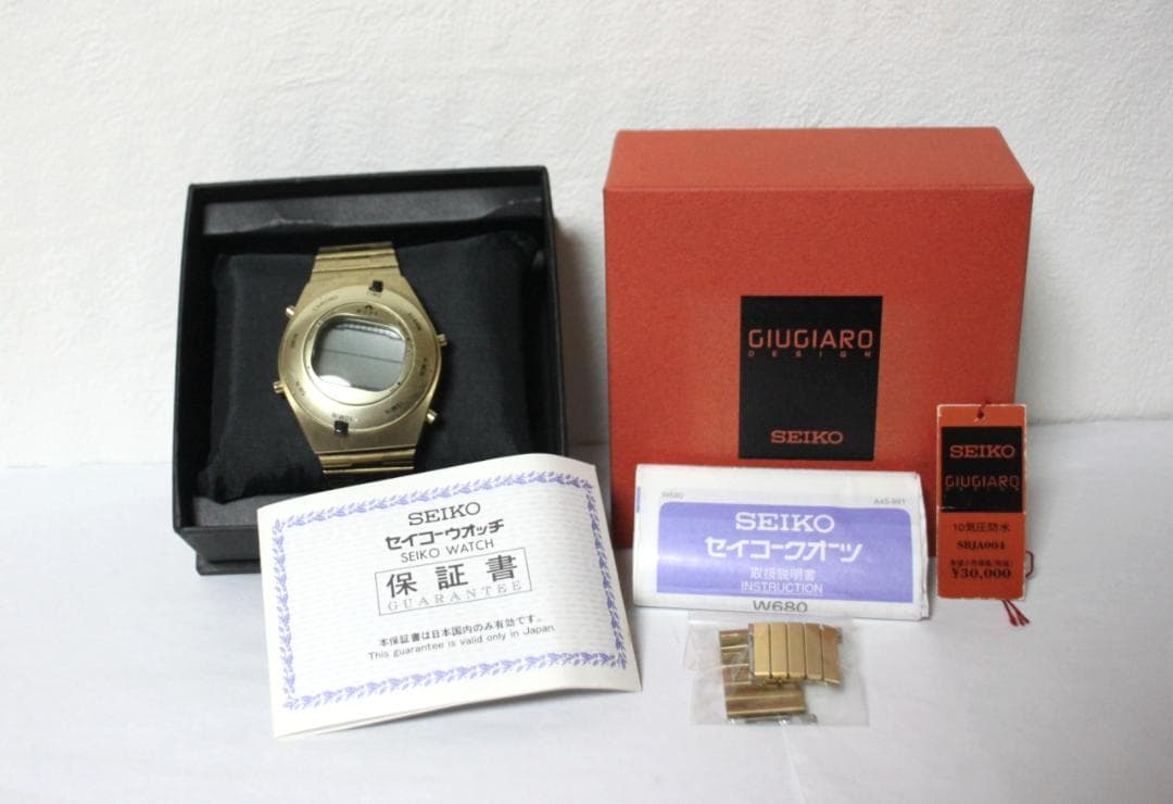 3000本限定 SEIKO ジウジアーロ スピードマスター W680-7040
