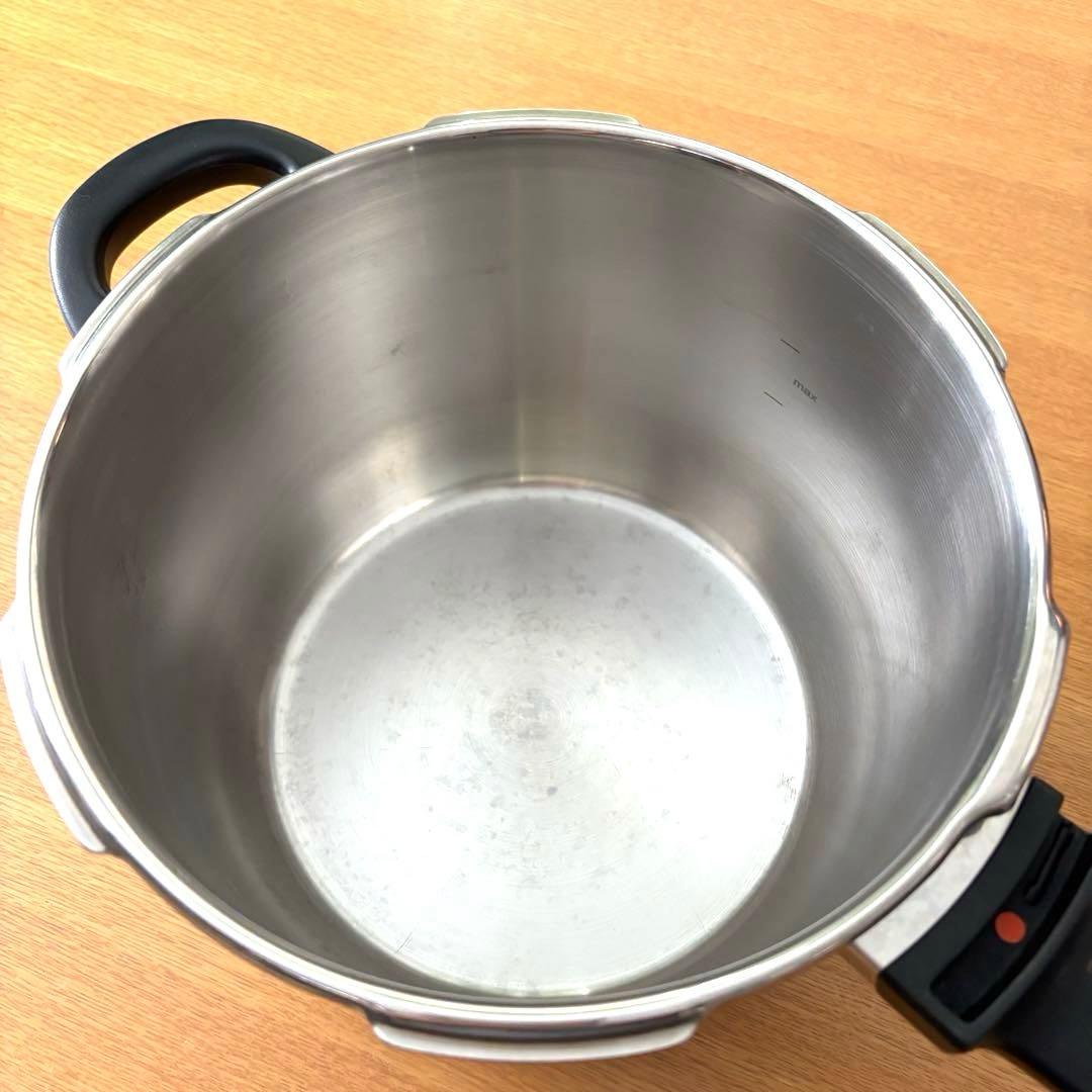 【Fissler】フィスラー ロイヤル ビタビット 圧力鍋 6L 蒸し器付き