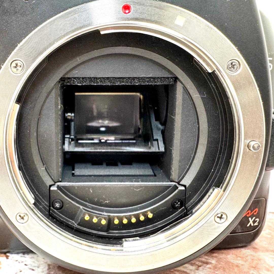 Canon EOS KISS X2 EF-Sレンズセット スマホ転送すぐ使えます