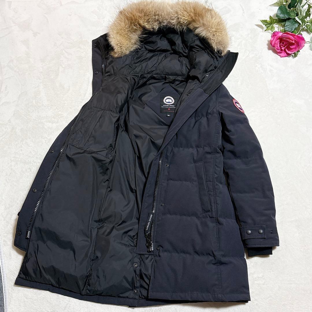 ほぼ未使用✨　カナダグース　ダウンジャケット　ネイビー　濃紺　マッケンジー　M