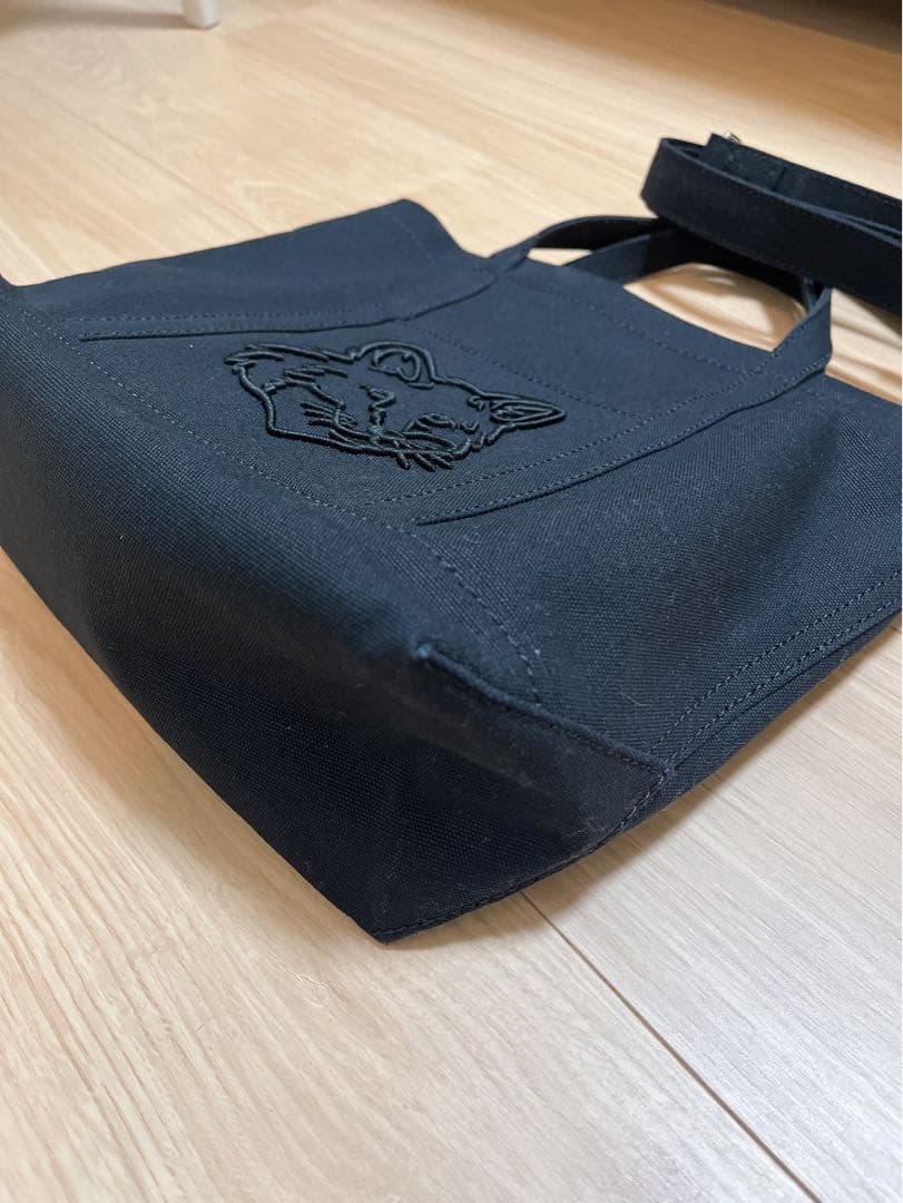 メゾンキツネ　フォックスヘッド スモール トートバッグ　ハンドバッグ