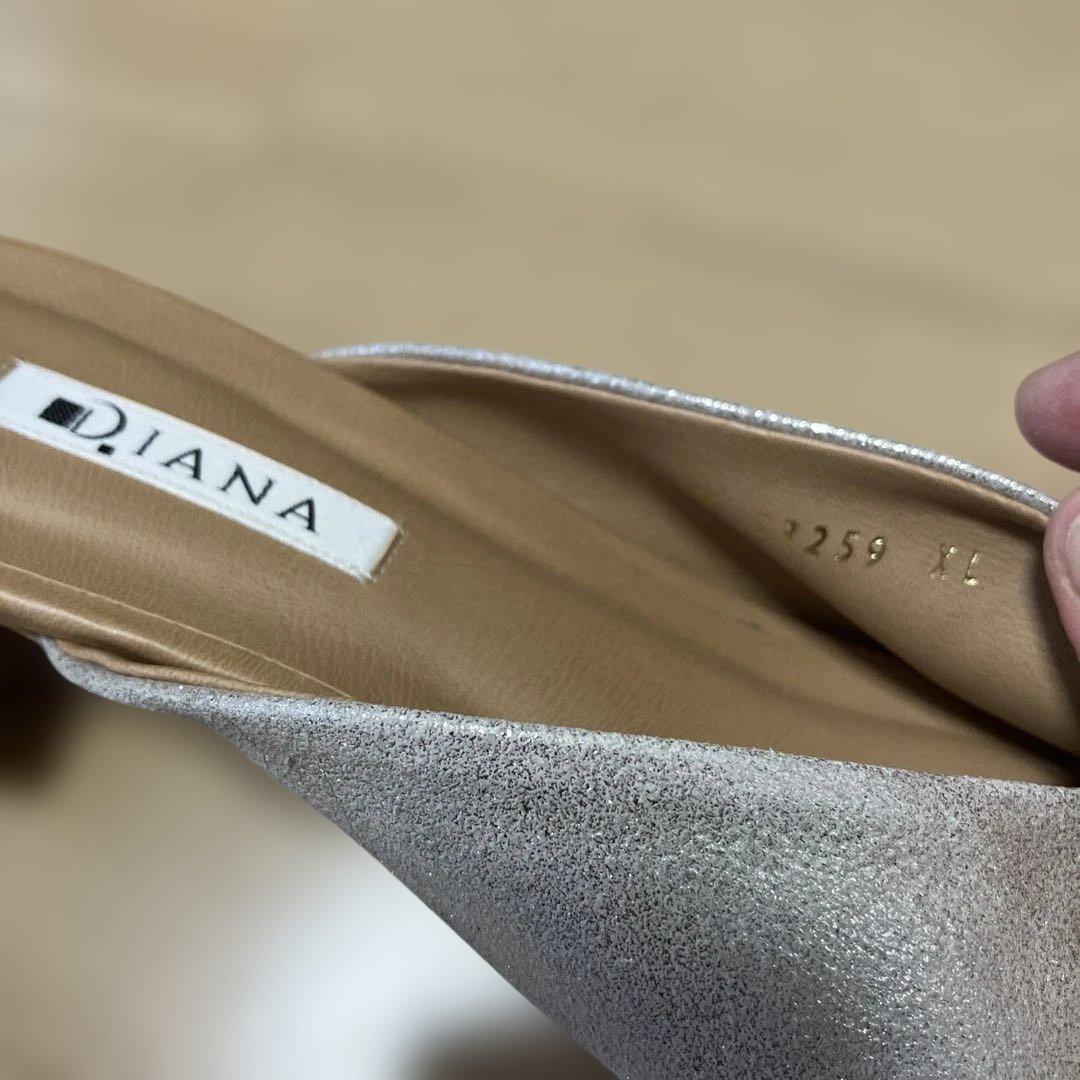 D.IANA シルバー ミュール 259 美品