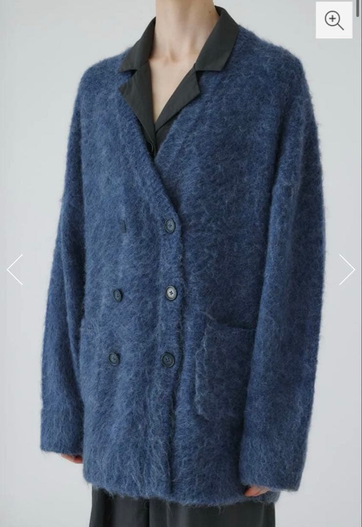 美品 RIM.ARK Double breasted knit C/D