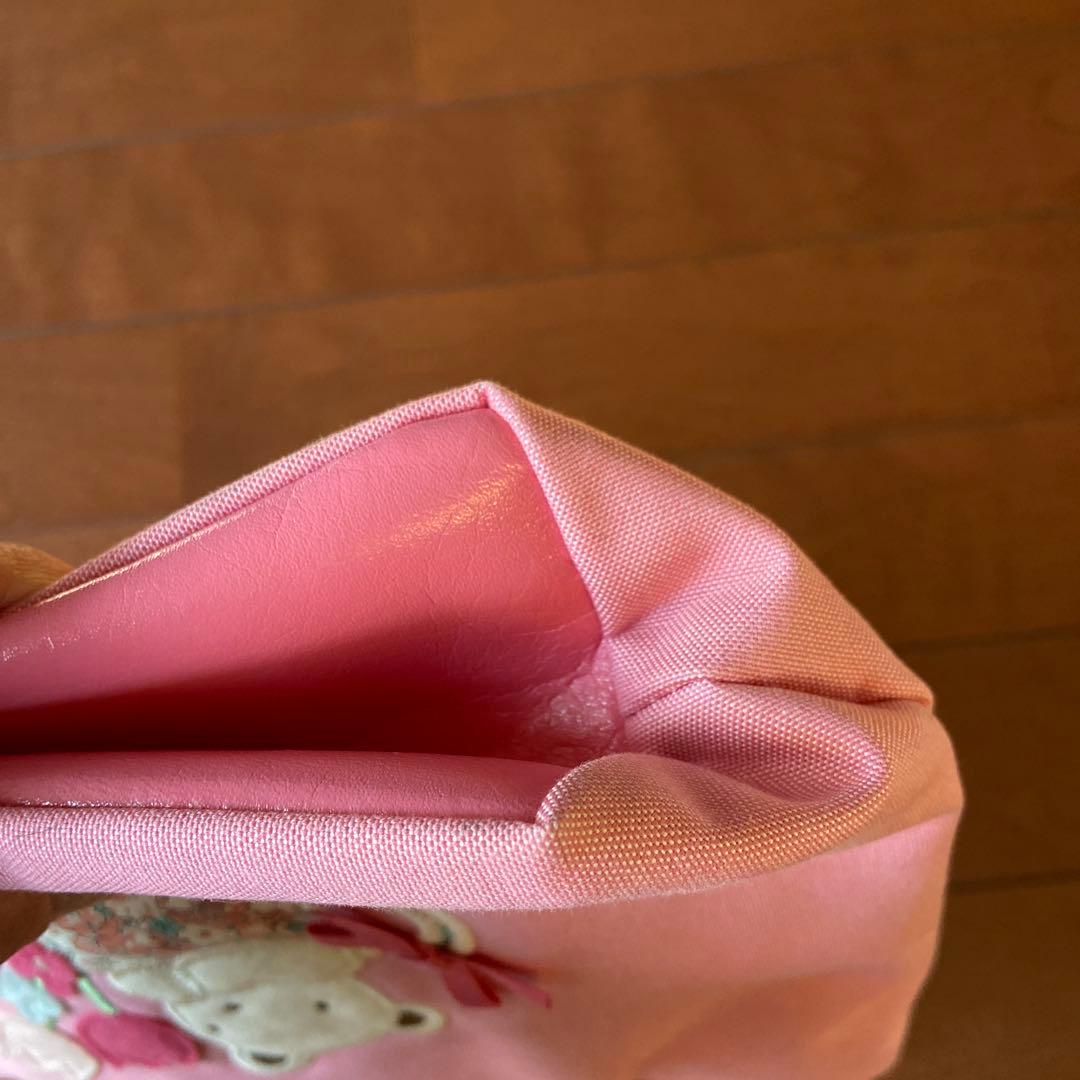 ファミリア　familiar ミニピンクデニムバッグ