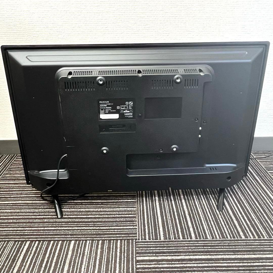 【T】MAXZEN 32型 液晶テレビ J32CHS06 リモコン付 動作品