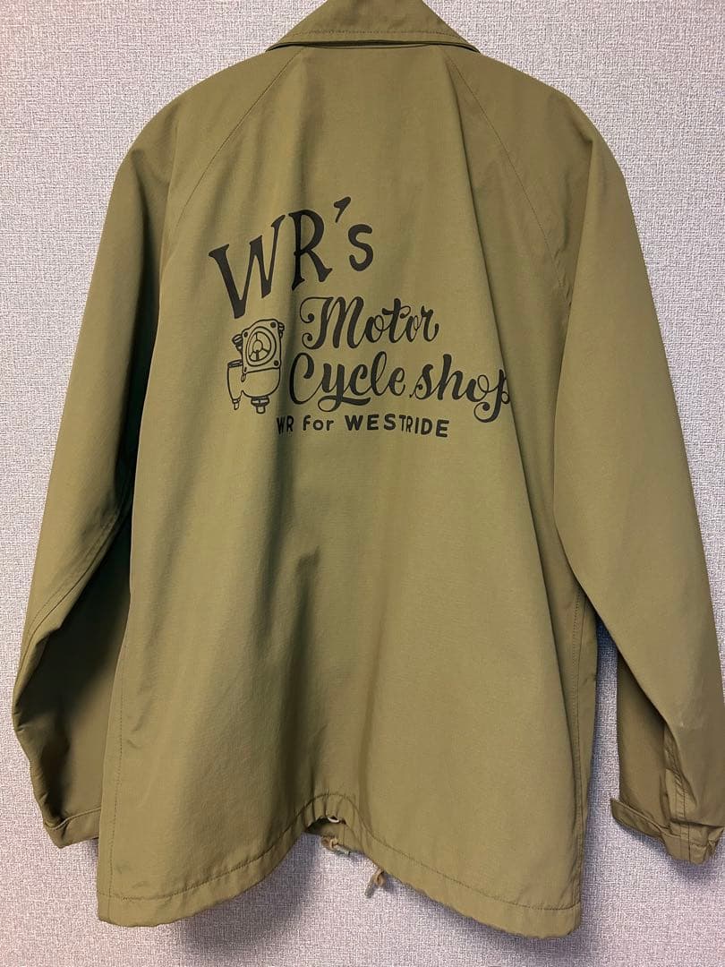 WEST RIDE ウエストライド　コーチジャケット　ウィンドブレーカー　38