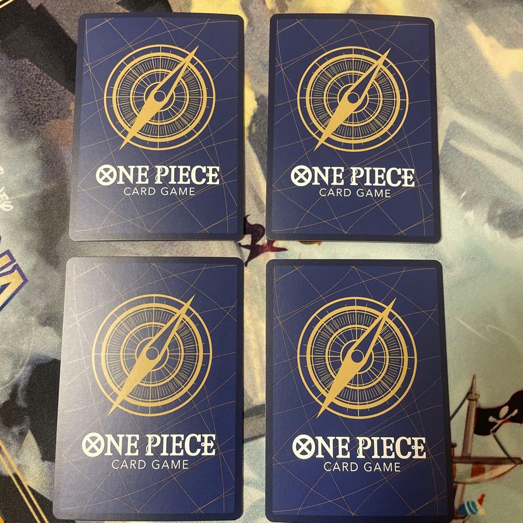 おナミ：ワンピースカード2nd ANNIVERSARY プロモ 4枚セット売り