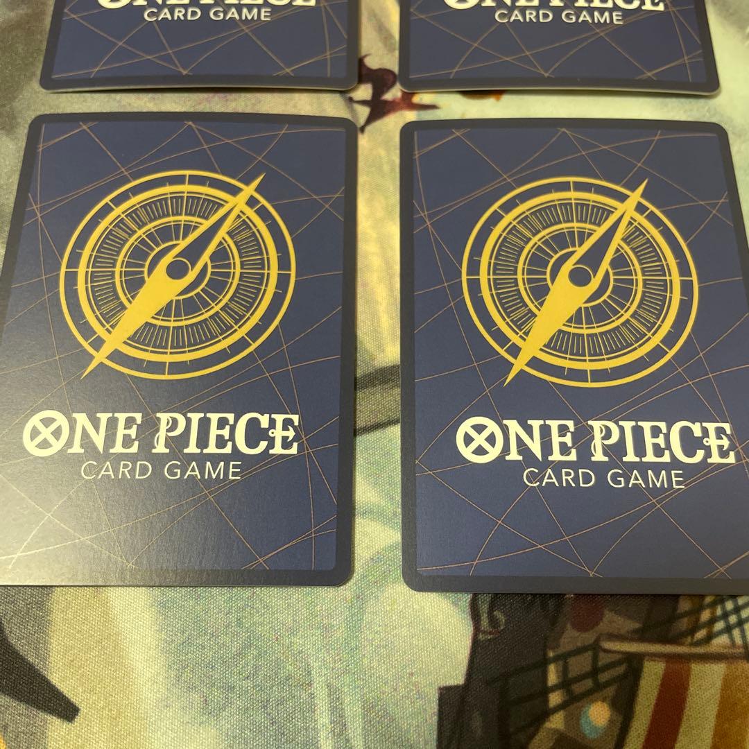 おナミ：ワンピースカード2nd ANNIVERSARY プロモ 4枚セット売り