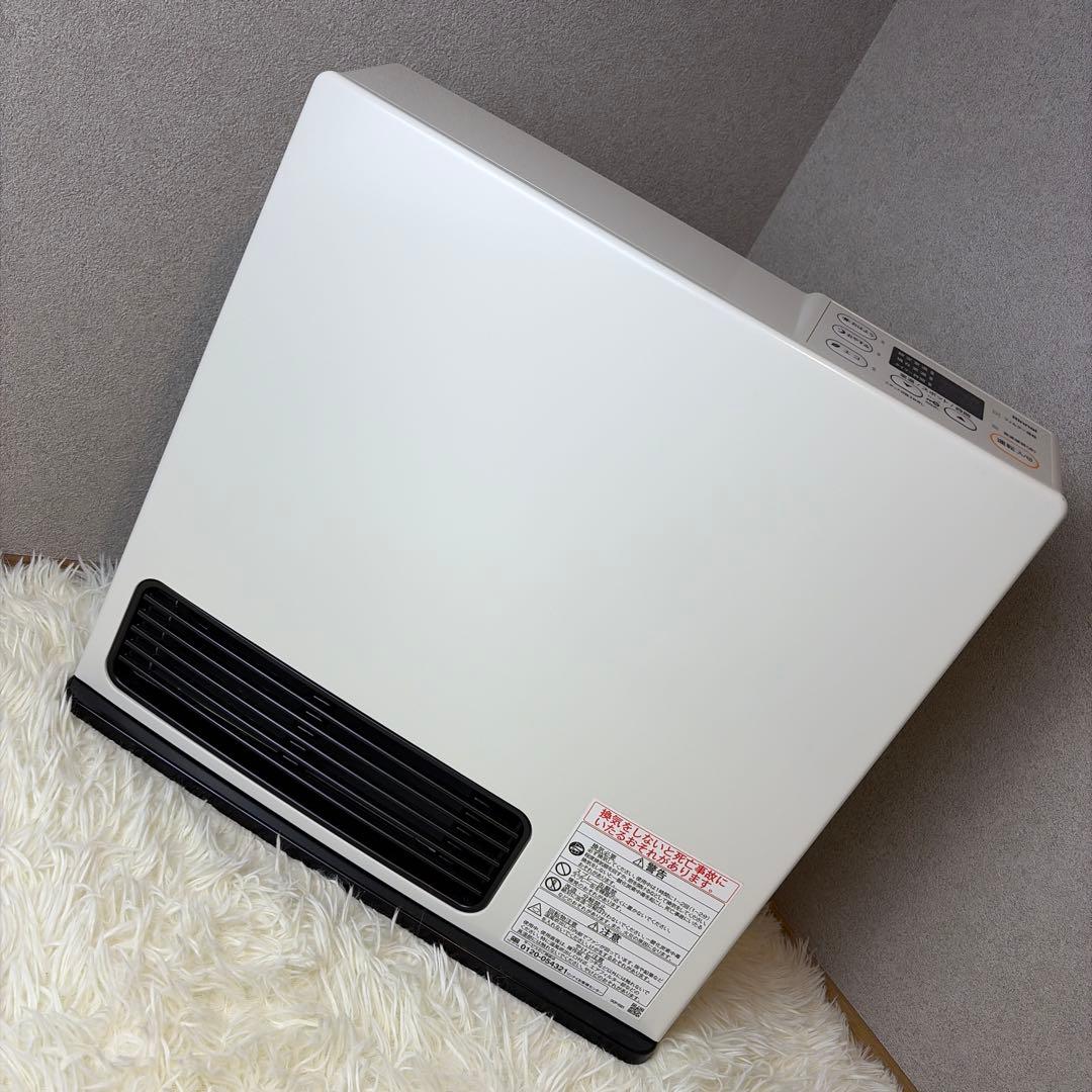 Rinnai SRC‑365E ガスファンヒーター 都市ガス用 5mガスコード