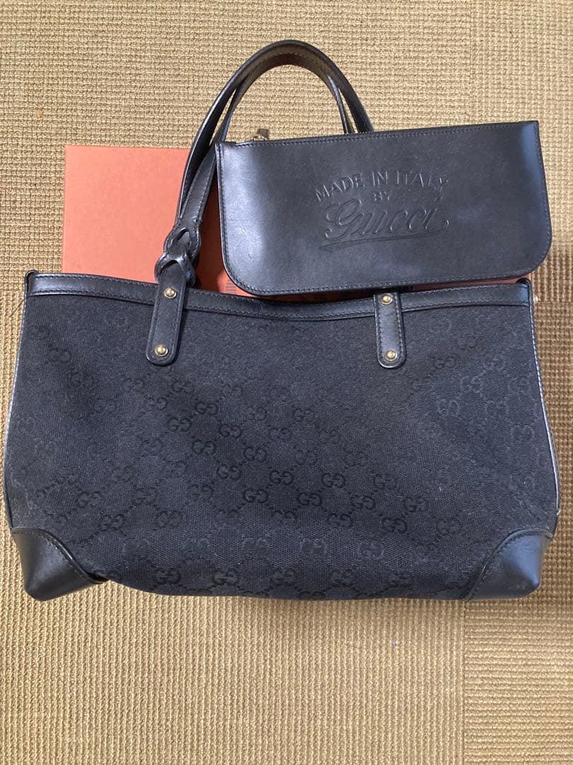 古い　LOEWE と GUCCI