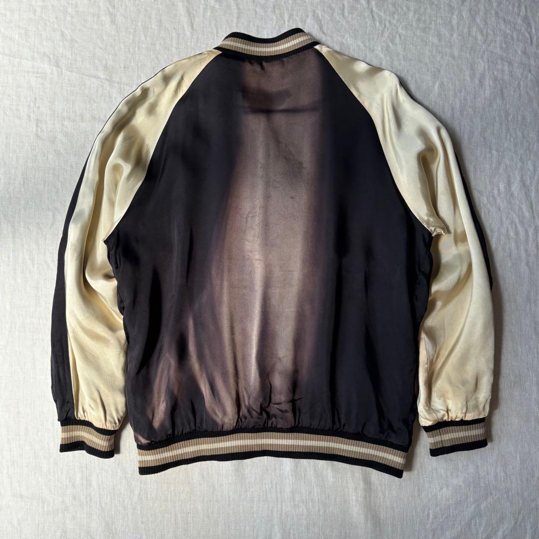 【グッドフェード】skullworks×COLLARS スカル スカジャン 刺繍