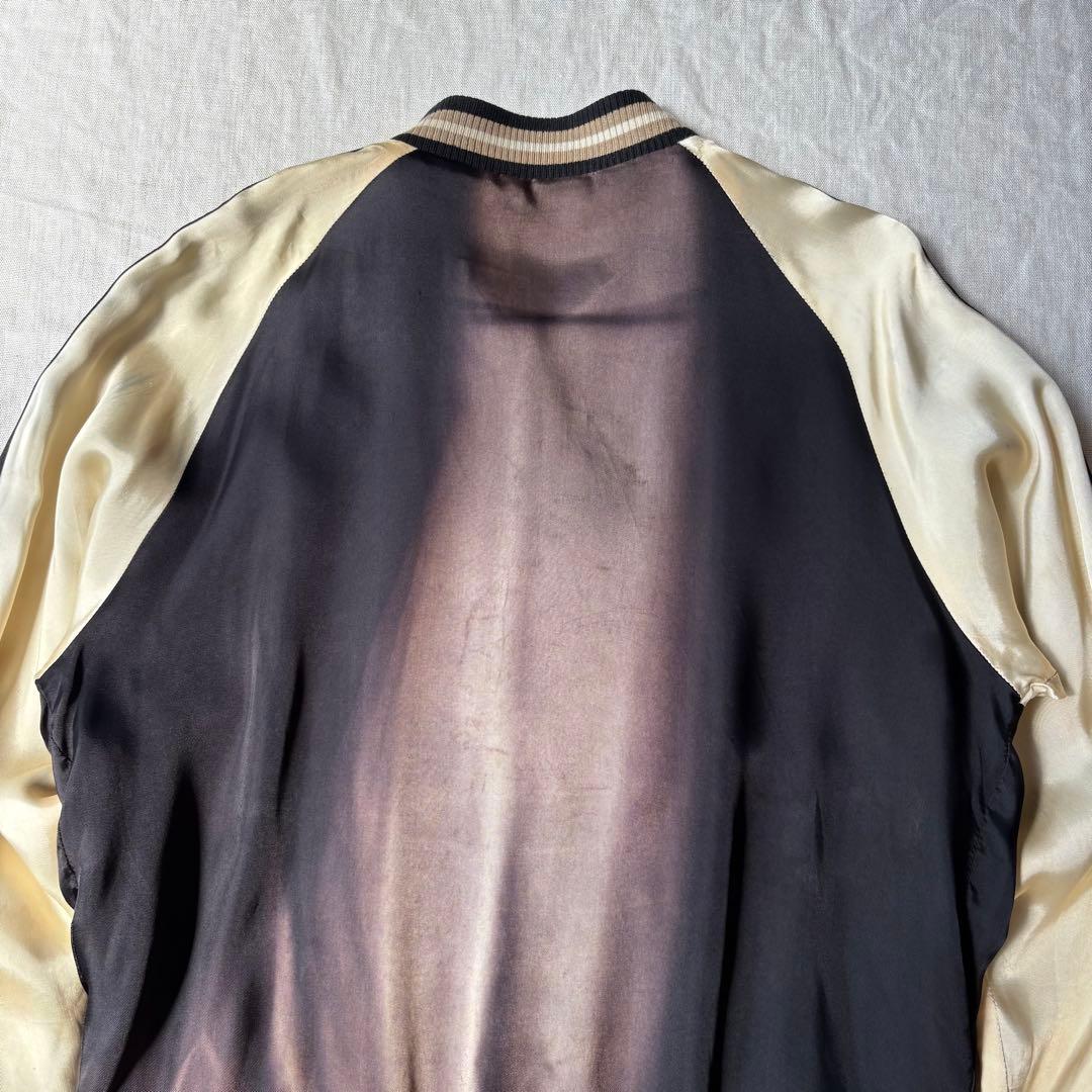 【グッドフェード】skullworks×COLLARS スカル スカジャン 刺繍