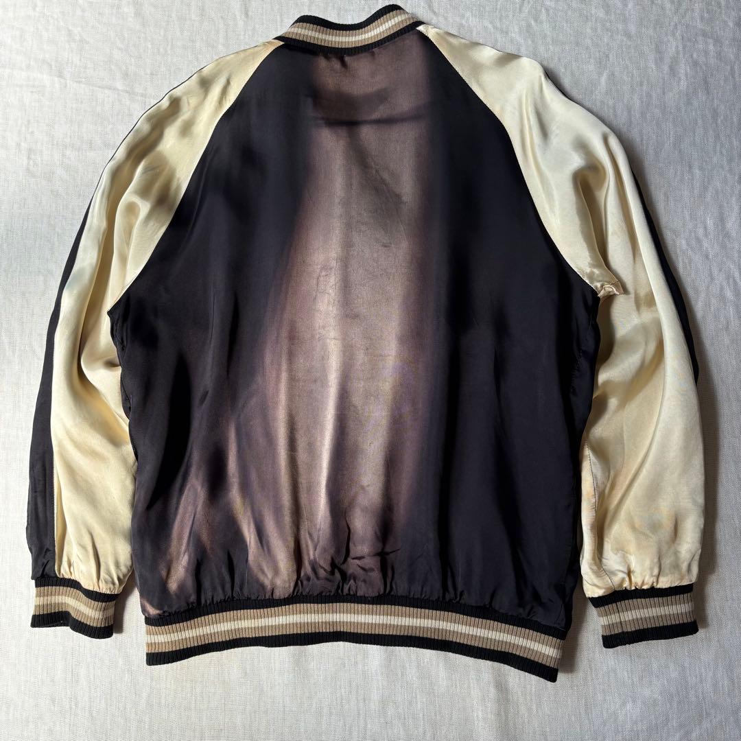 【グッドフェード】skullworks×COLLARS スカル スカジャン 刺繍