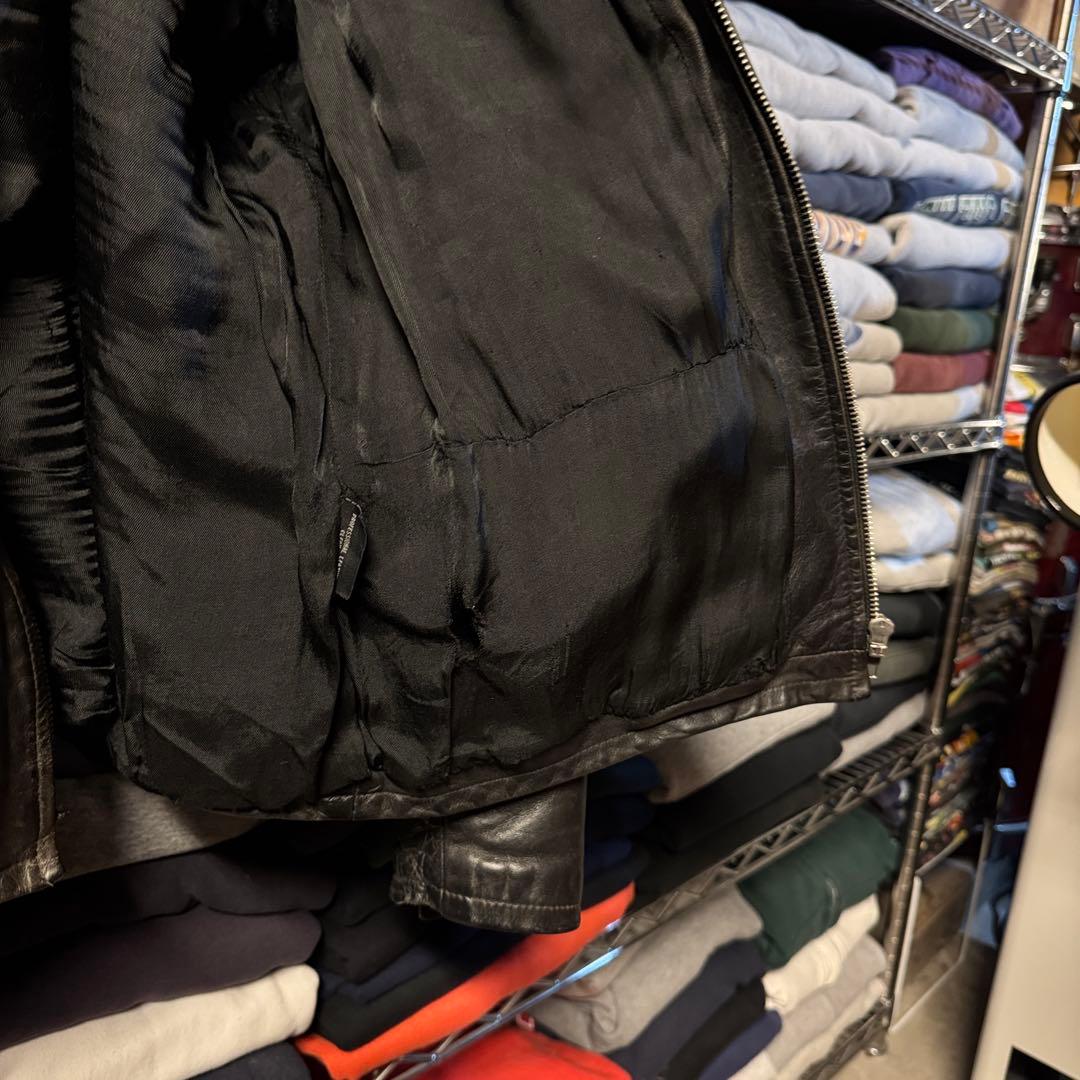 POLOJEANS Ralph Lauren シングルライダース 片ポケ 黒