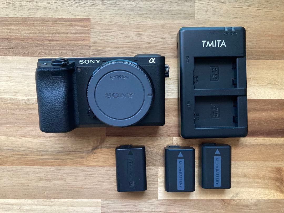 【ショット数4020回】SONY α6400 本体