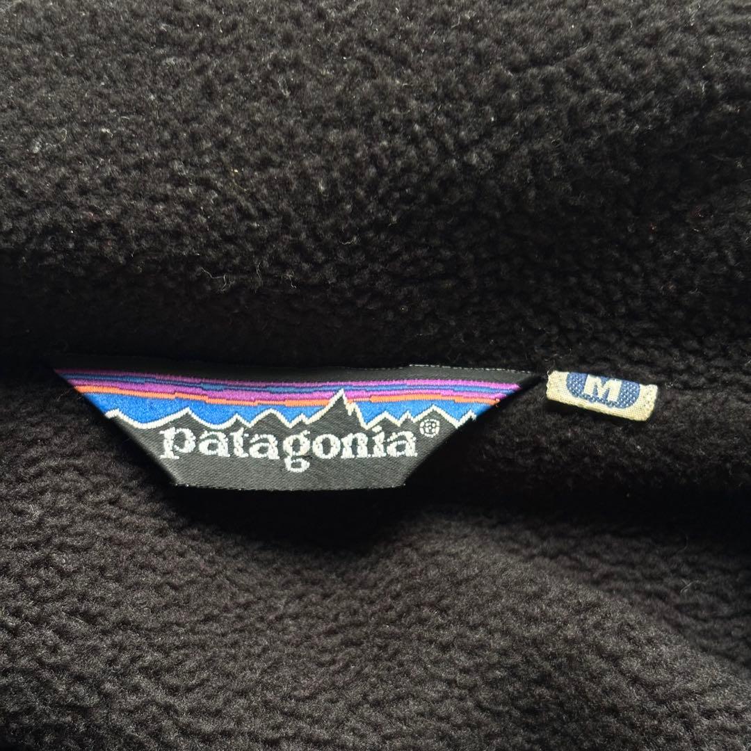 【希少カラー】80s パタゴニア シェルドシンチラ エメラルドグリーン ブラック