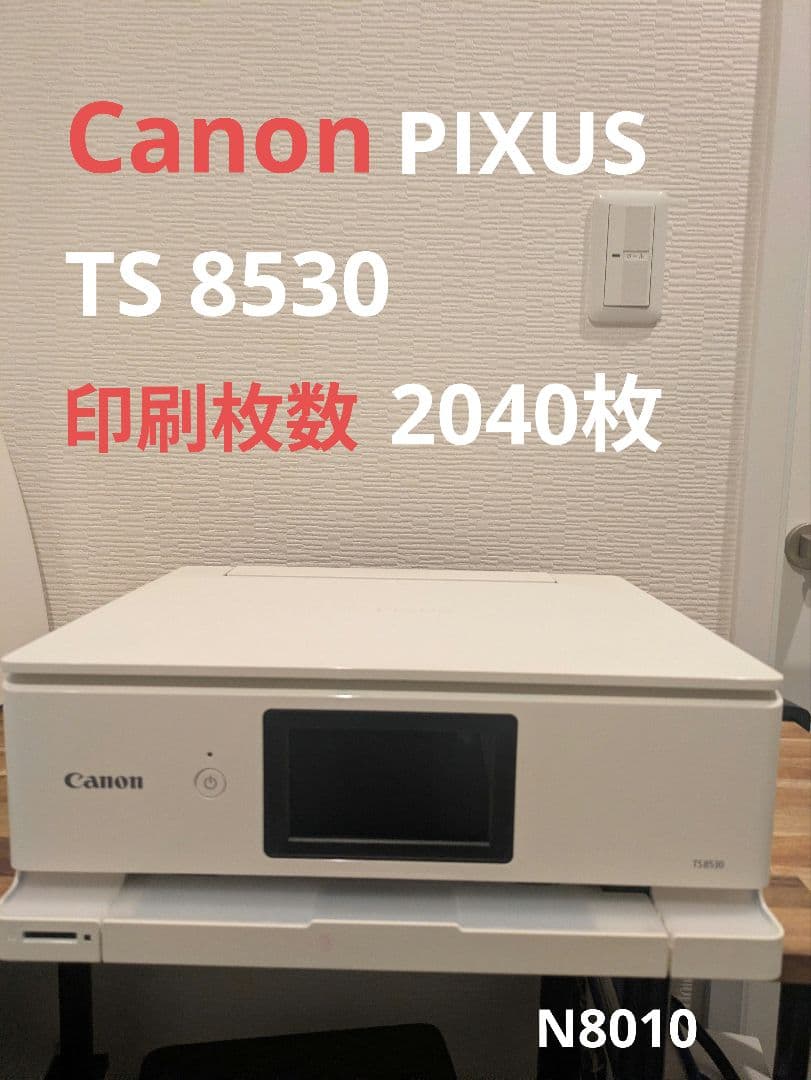 Canon PIXUS TS 8530 2040枚印刷 N8010