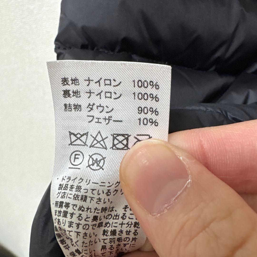 ダウンジャケット ブラック