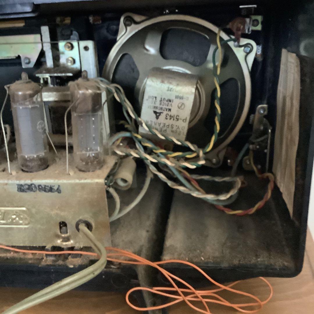 昭和レトロ　ナショナル　真空管ラジオ　松下電器産業