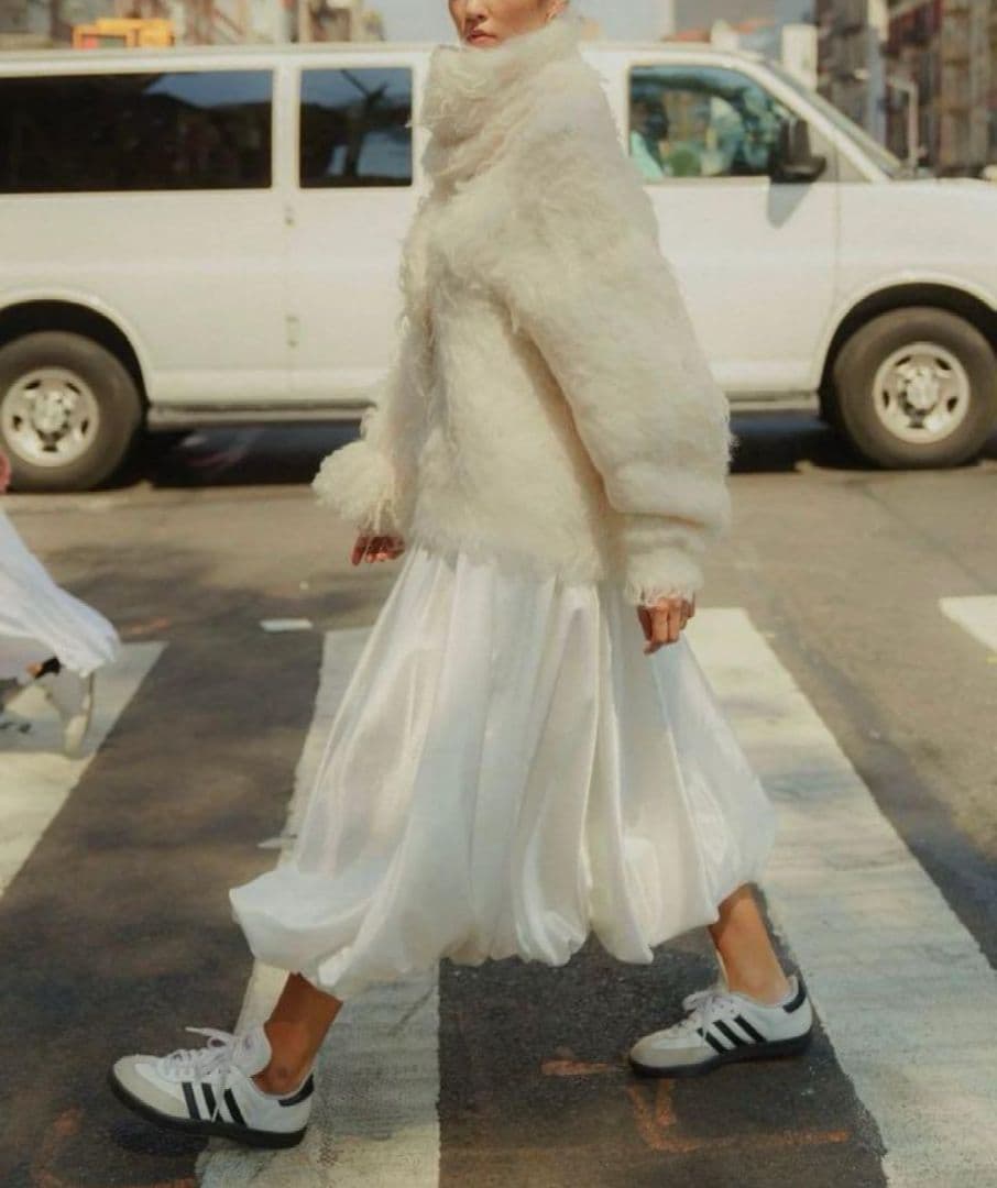 THETOE BERCY BALLON SKIRT white Mサイズ