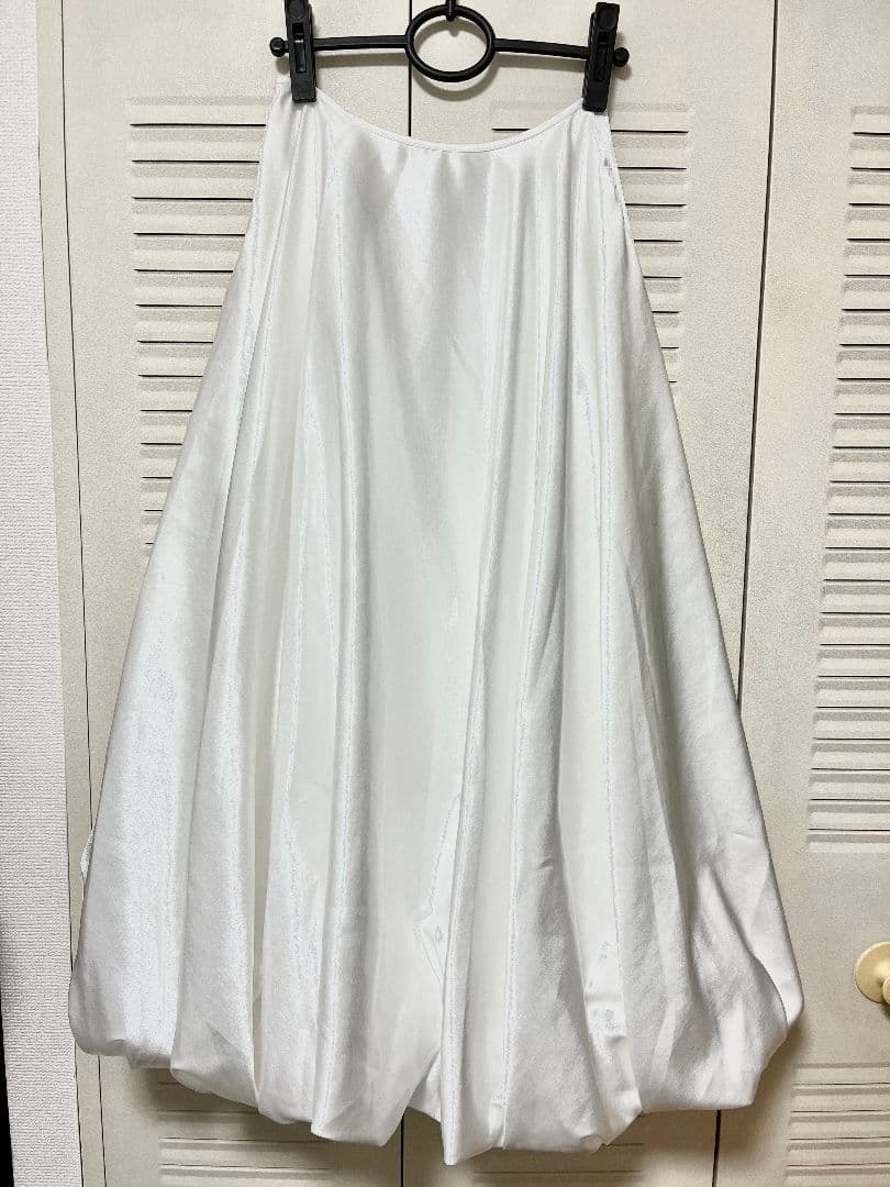 THETOE BERCY BALLON SKIRT white Mサイズ