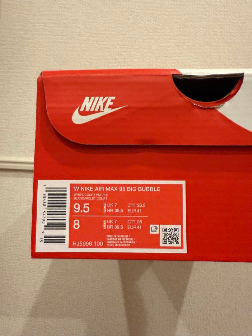 k*ー様 26.5 Nike Women's Air Max 95 OG Big