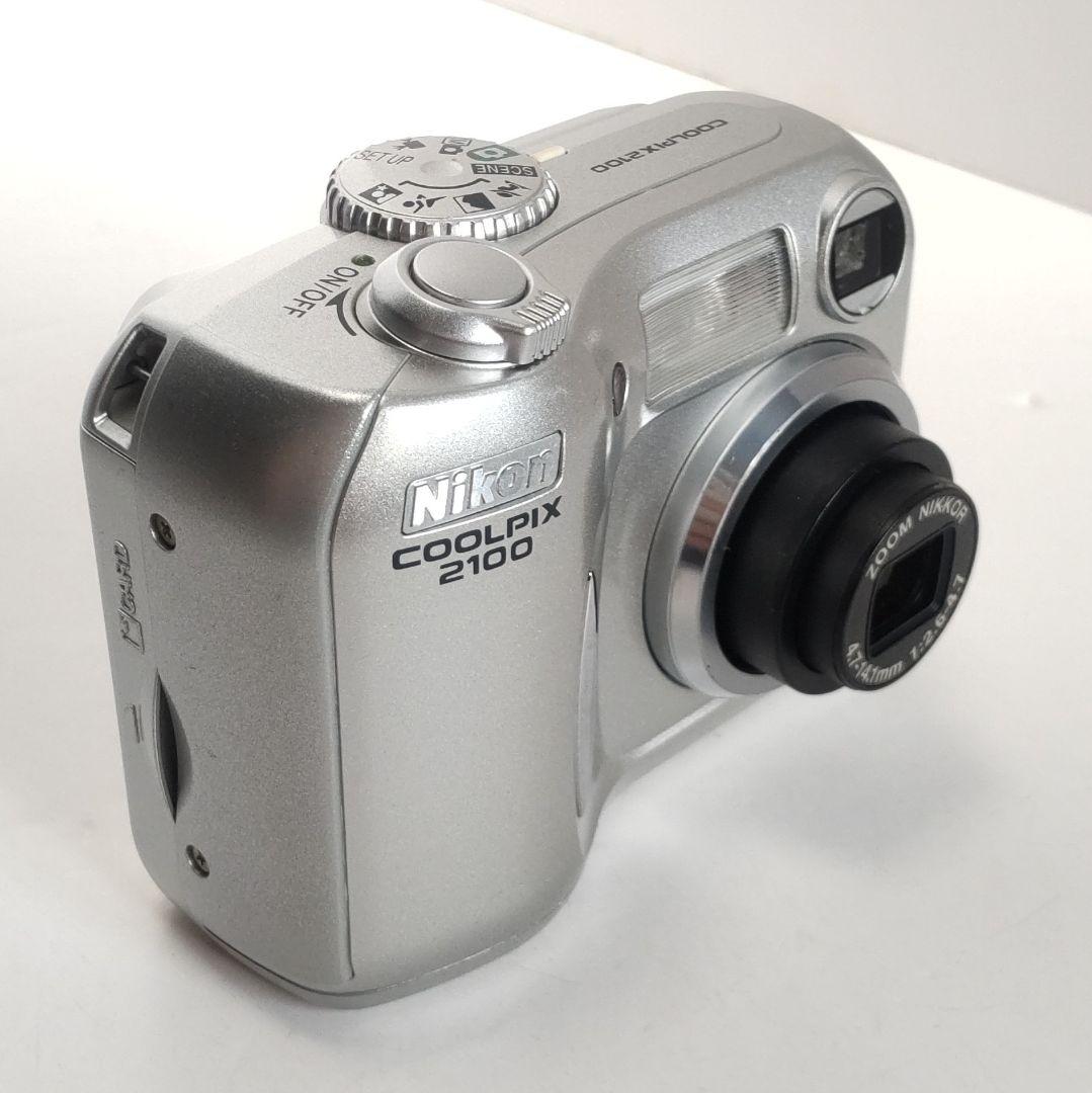 動作確認済み ニコン COOLPIX 2100 オールドコンデジ デジカメ