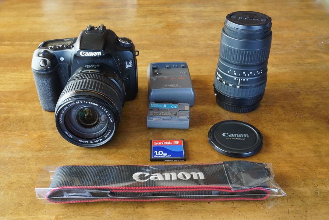 EOS30D ＋ EFS 17-85mm IS＋SIGMA100-300DL