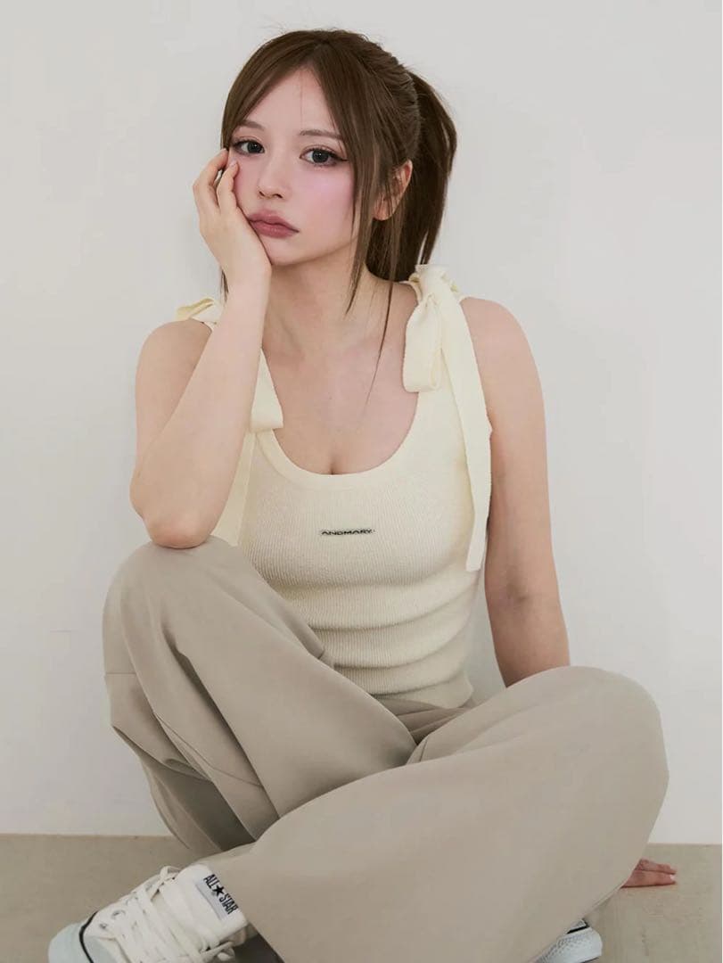 トップス Avrill ribbon tops