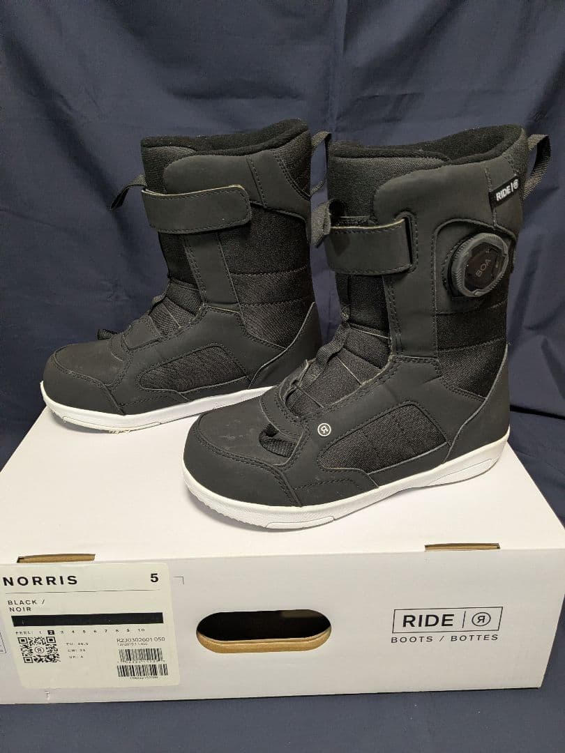 【高年式の美品】23-24 RIDE NORRIS 希少23.0〜25.0cm