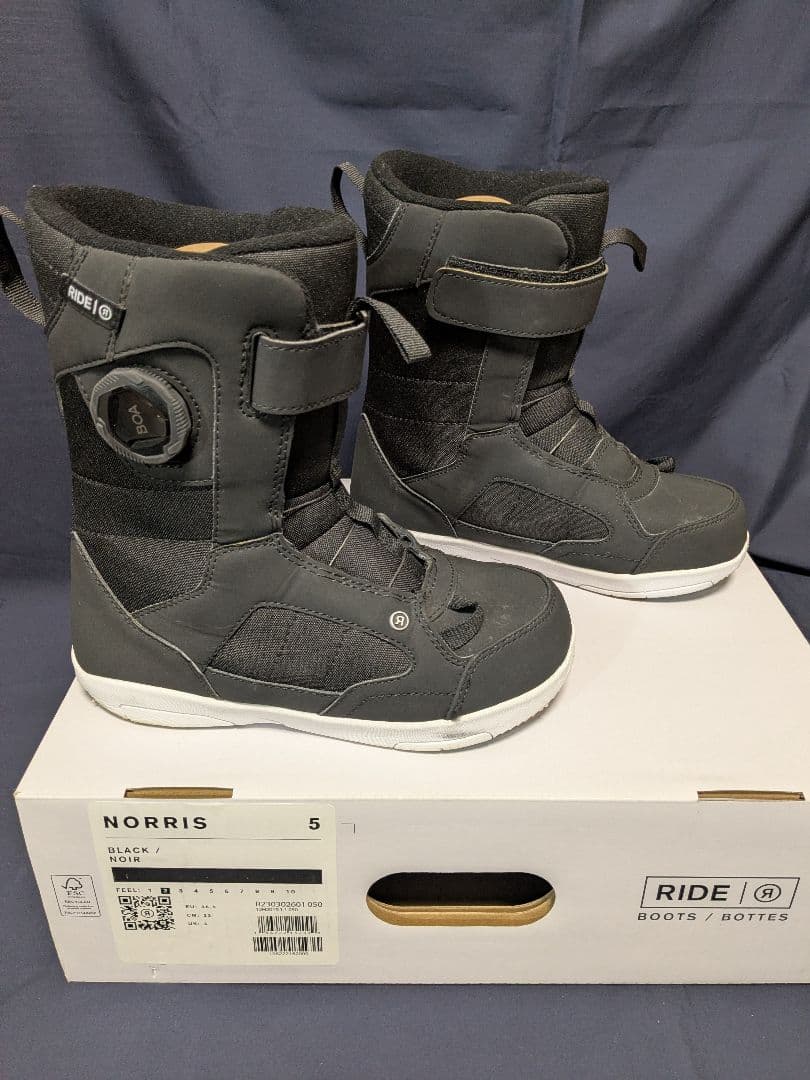 【高年式の美品】23-24 RIDE NORRIS 希少23.0〜25.0cm