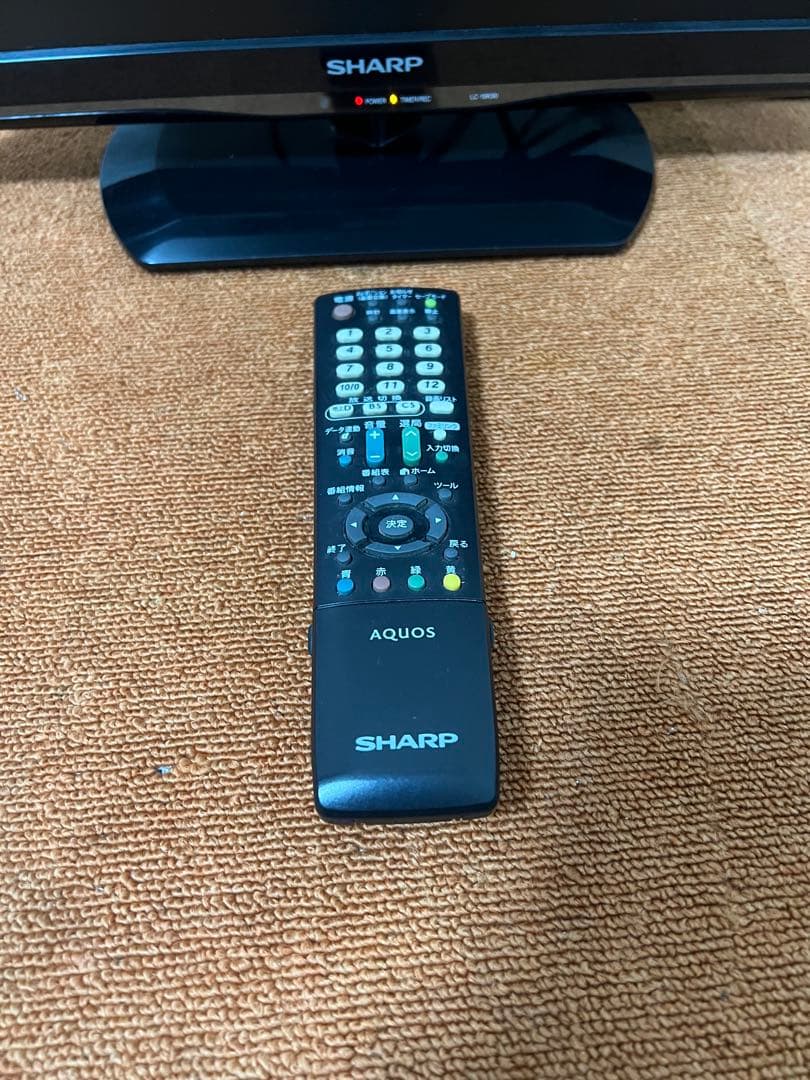 シャープ 液晶テレビ 19V型 AQUOS ハイビジョン