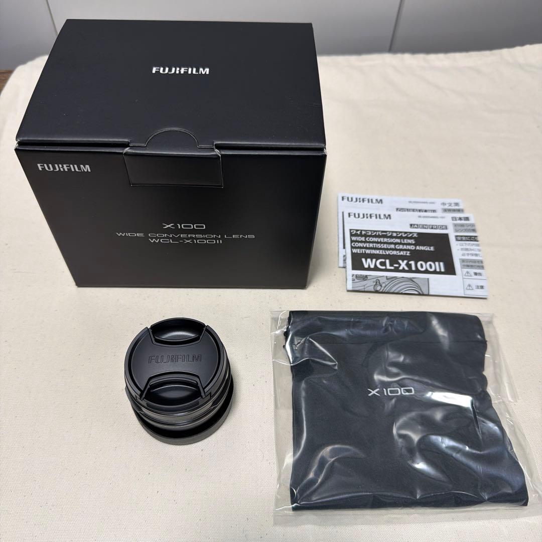 FUJIFILM WCL-X100Ⅱ ワイドコンバージョンレンズ