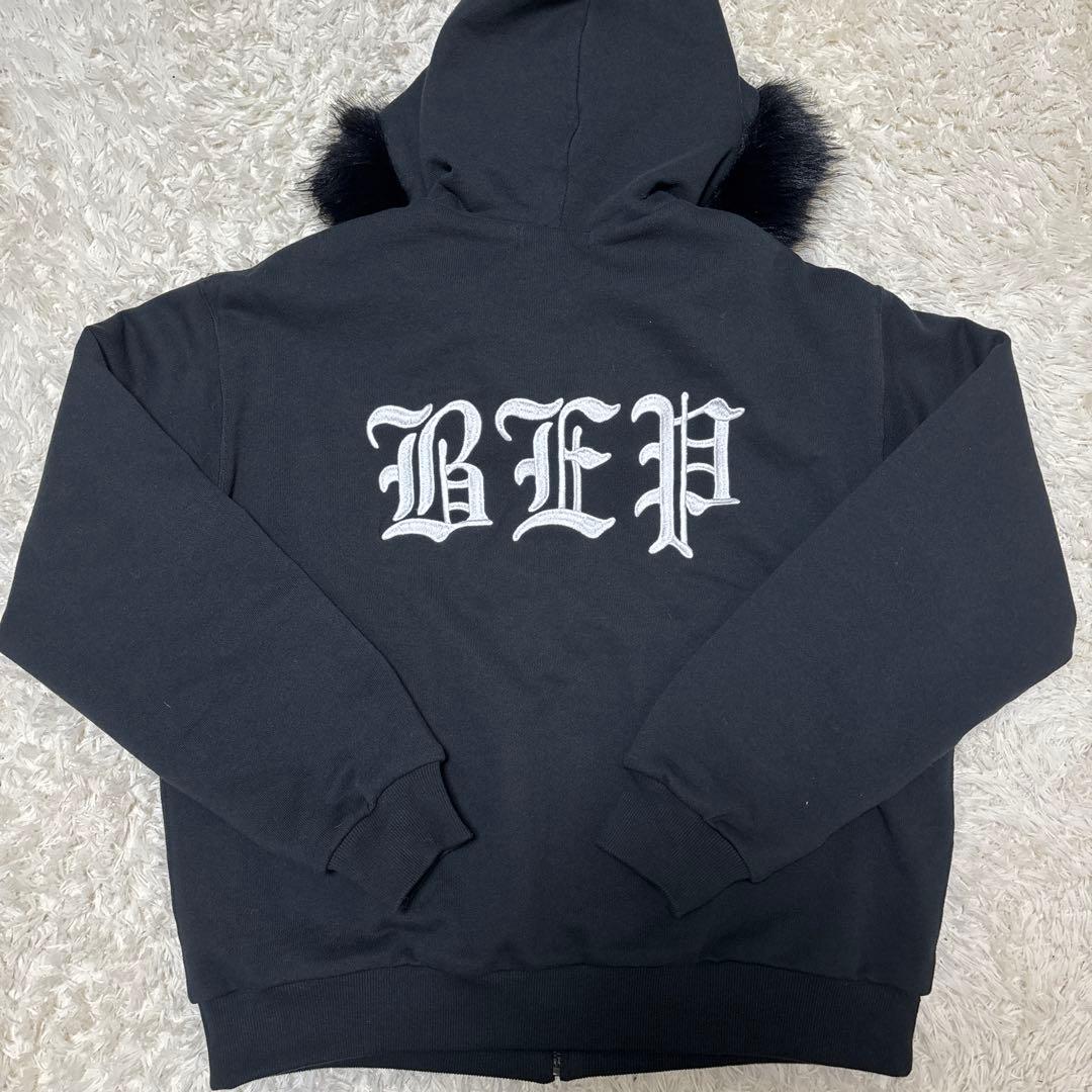 トップス BlackEyePatch FUR HOODED ZIP HOODIE