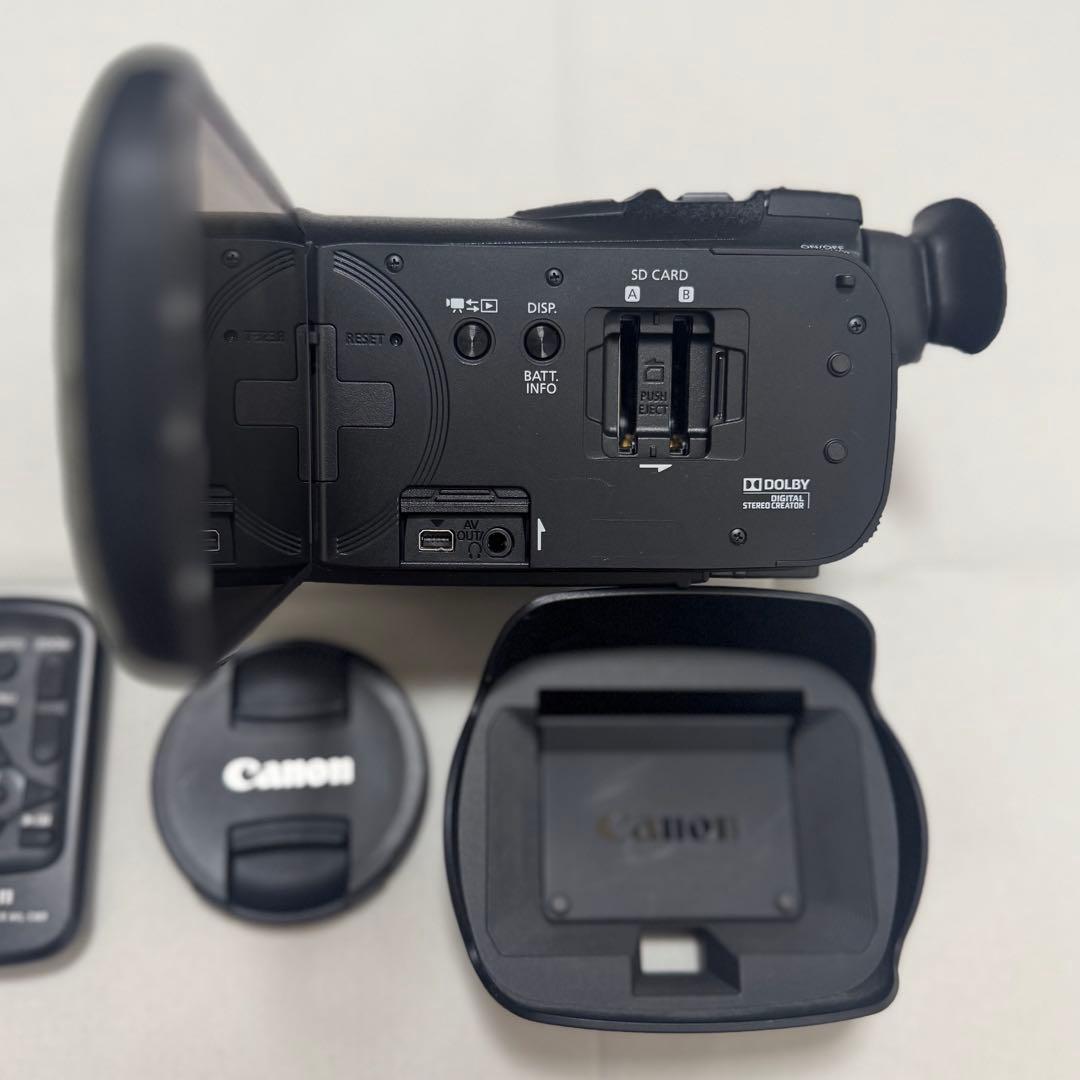 【画面に不具合】 Canon HDビデオカメラ iVIS HF G20 ジャンク