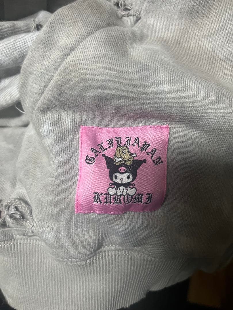 クロミ×ガルフィー イルガルフィームラ染めZIPパーカー