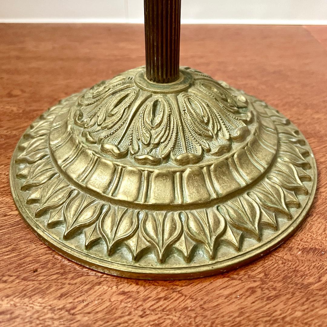 灰皿 スタンド灰皿 フランス製 アールヌーボー ロココ調 アンティーク レトロ