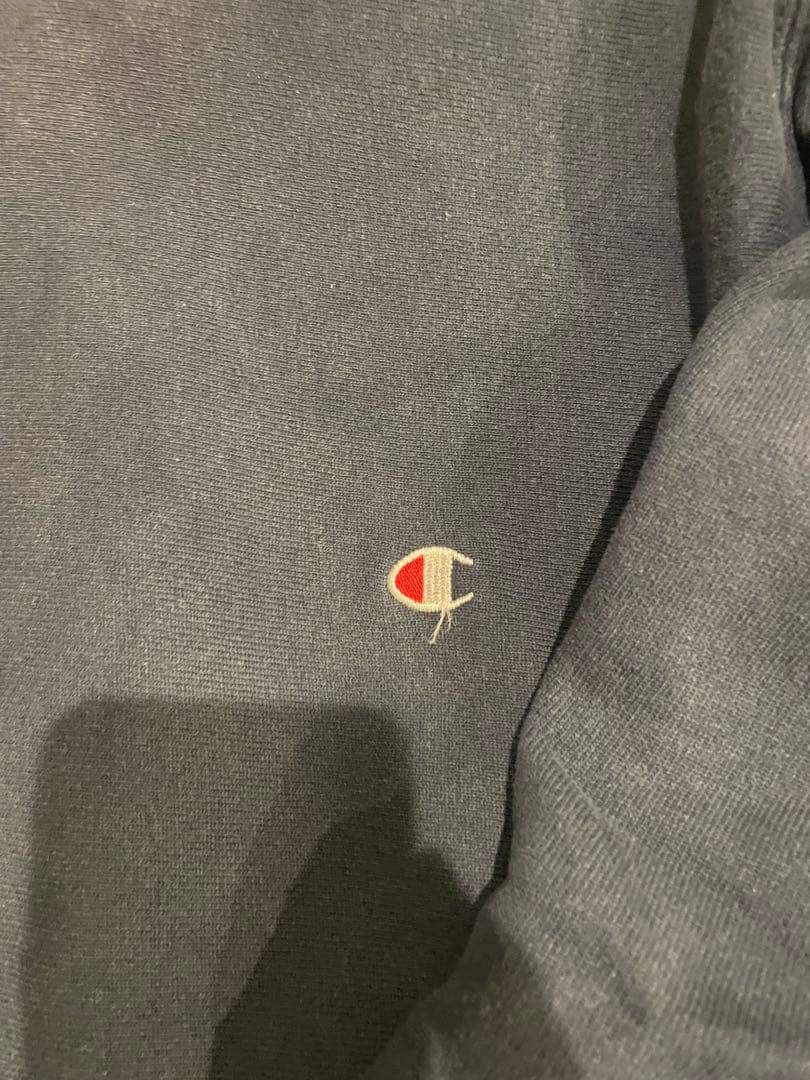 チャンピオンリバースウィーブパーカー　80s Lサイズ　ネイビー