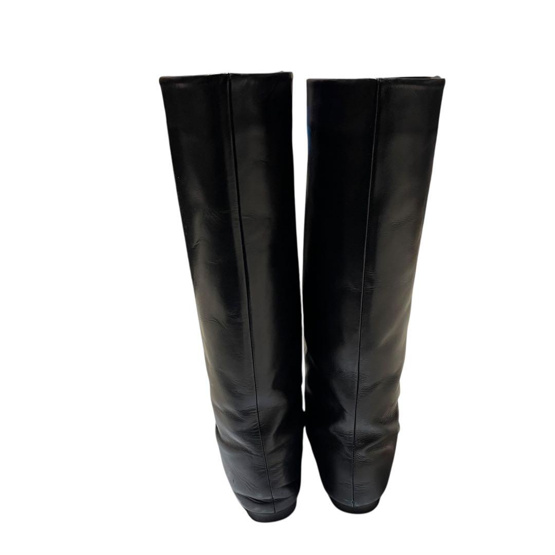 完売品 Dhyana. ディアナドット 金子綾 ロングブーツ レザー 23.5