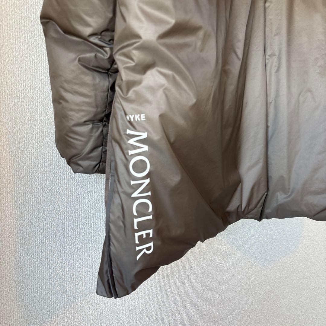 モンクレール　ハイク別注　ダウンコート　カーキブラウン　希少サイズ00