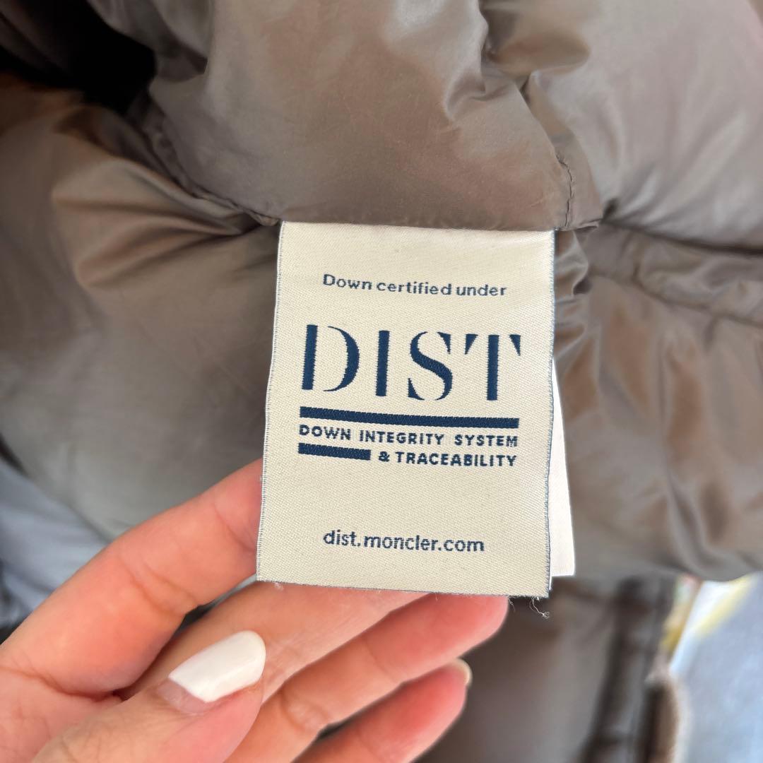 モンクレール　ハイク別注　ダウンコート　カーキブラウン　希少サイズ00