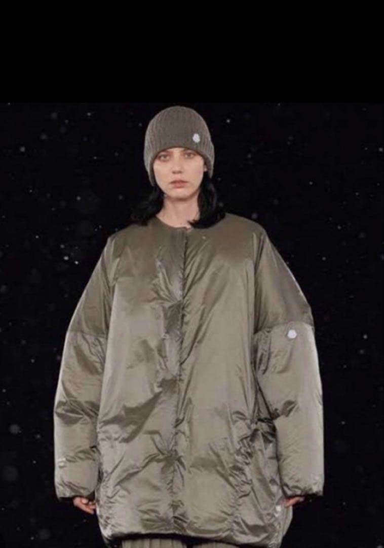 モンクレール　ハイク別注　ダウンコート　カーキブラウン　希少サイズ00