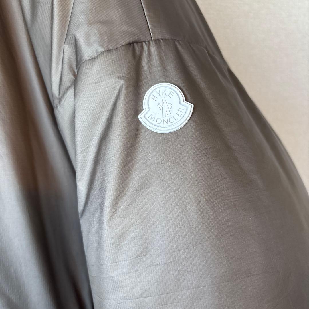 モンクレール　ハイク別注　ダウンコート　カーキブラウン　希少サイズ00