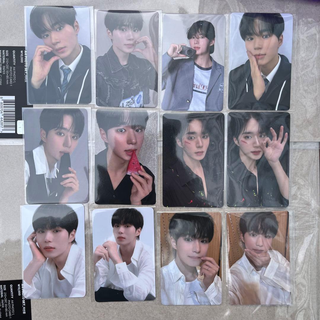 ボイプラ アーカイブ展 韓国 ジュンソ トレカ 12枚 コンプ