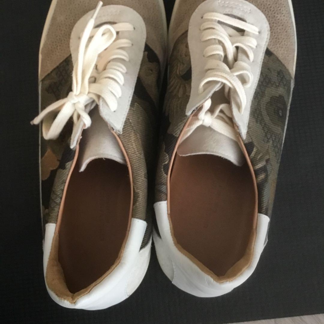 27.5㎝ DRIES VAN NOTEN スエード　レザースニーカー　美品