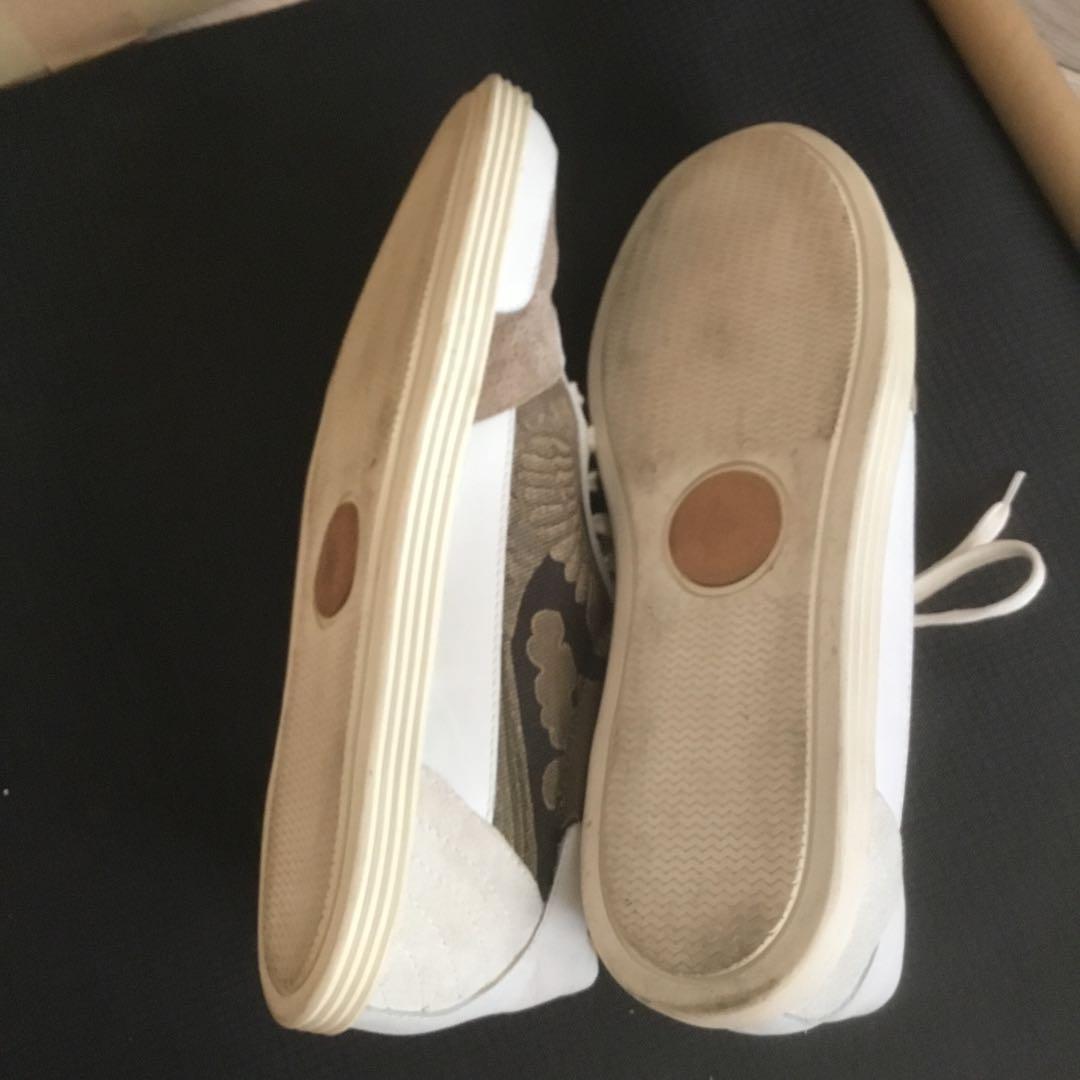 27.5㎝ DRIES VAN NOTEN スエード　レザースニーカー　美品