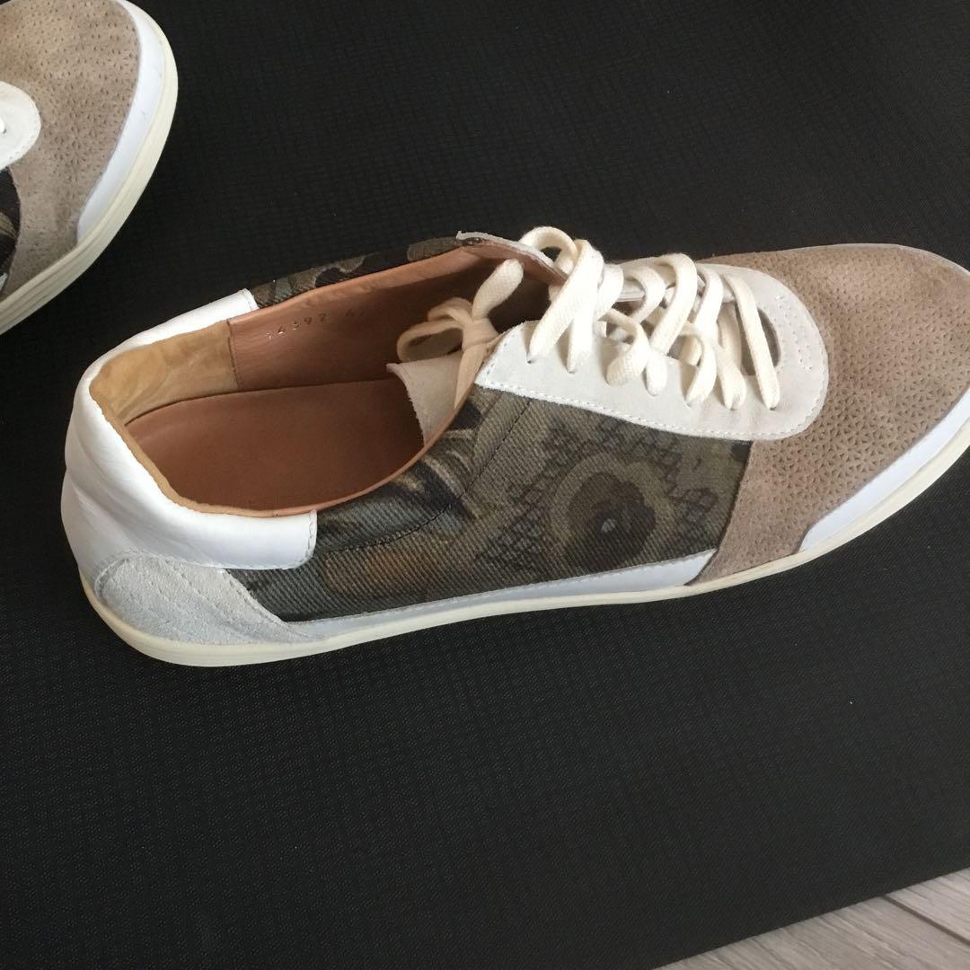 27.5㎝ DRIES VAN NOTEN スエード　レザースニーカー　美品