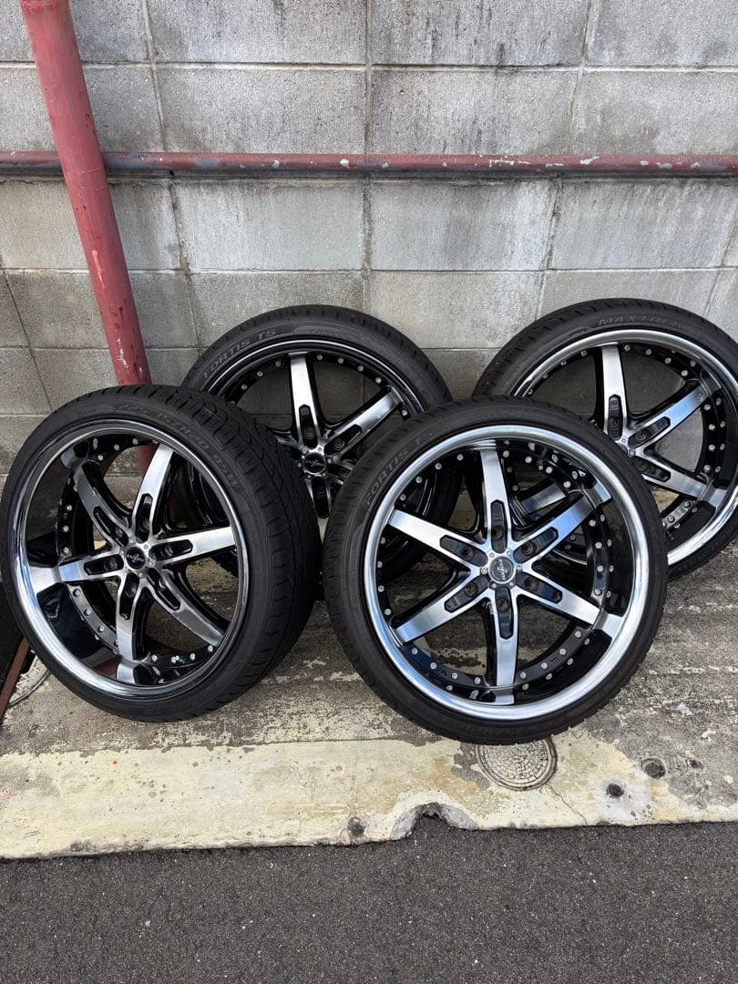 ハイエース　ホイール　タイヤ　4本セット　20インチ　ファブレス