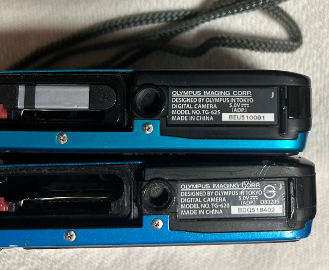 OLYMPUS防水デジカメTG-625 TG-620 2点セット　ジャンク扱い品